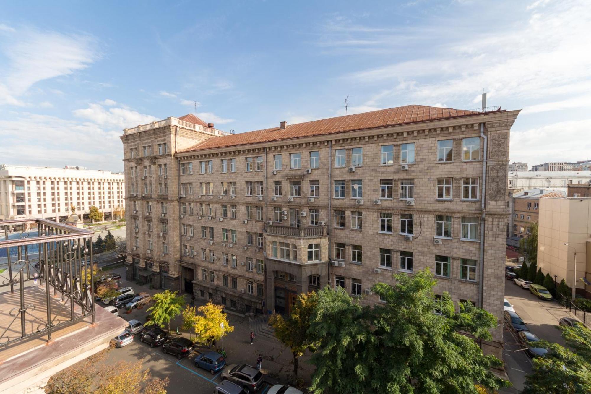 Self Check-In Apartments Maidan Area Kiev Exterior foto